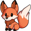 Tiny Fox, Orange