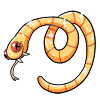 Golden Sneak Snake